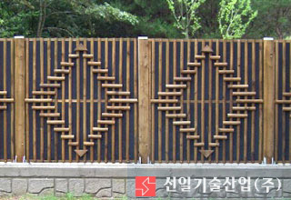 목재형 방음벽 시공사례 1