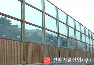 목재형 방음벽 시공사례 3