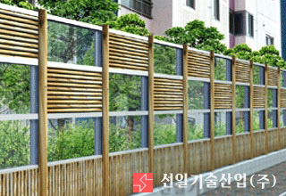 목재형 방음벽 시공사례 6