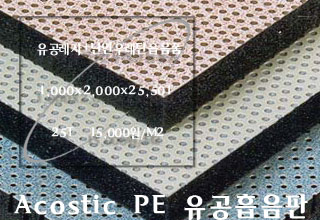 ACOUSTIC PE 유공흡음판